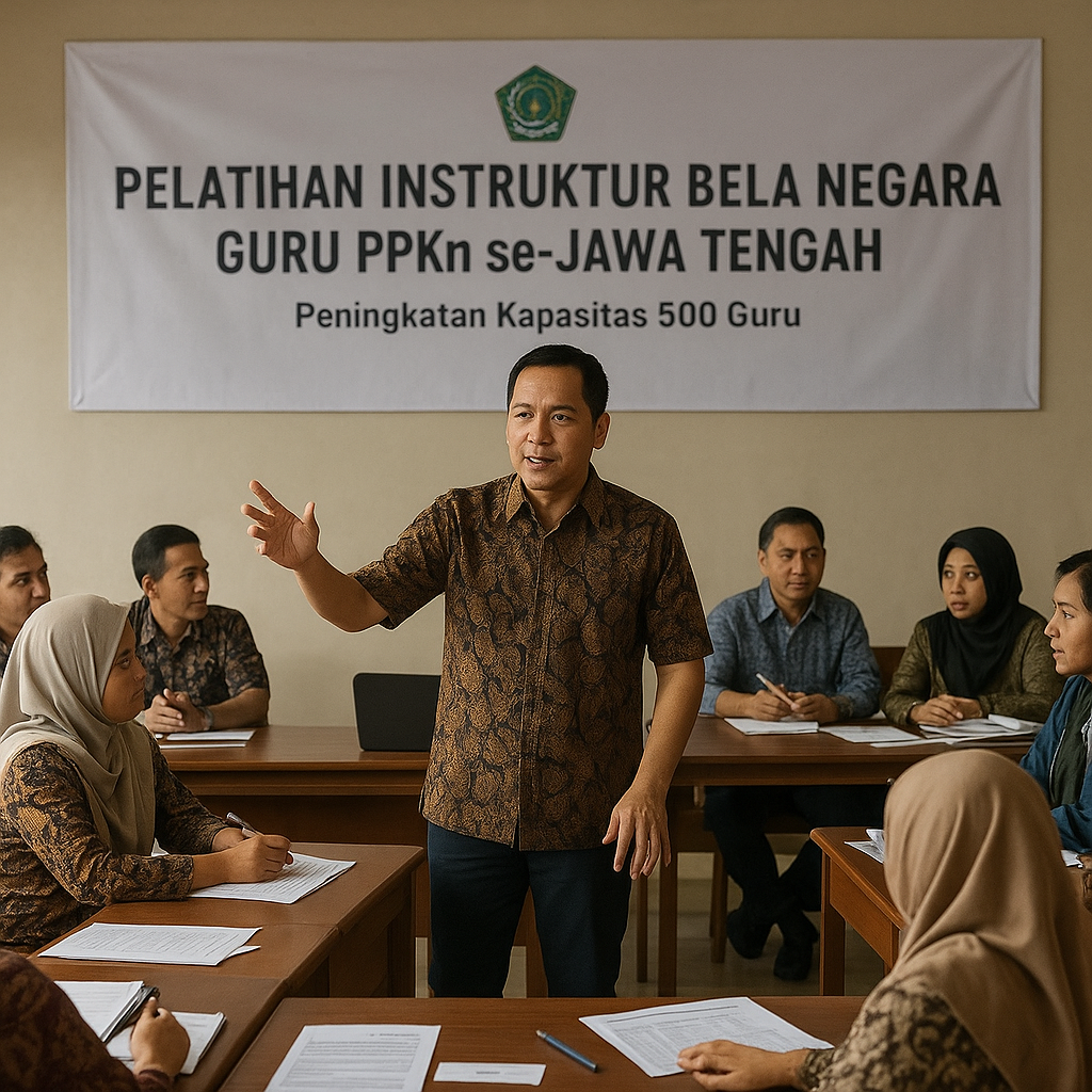 Peningkatan Kapasitas Instruktur Bela Negara bagi Guru PPKn...