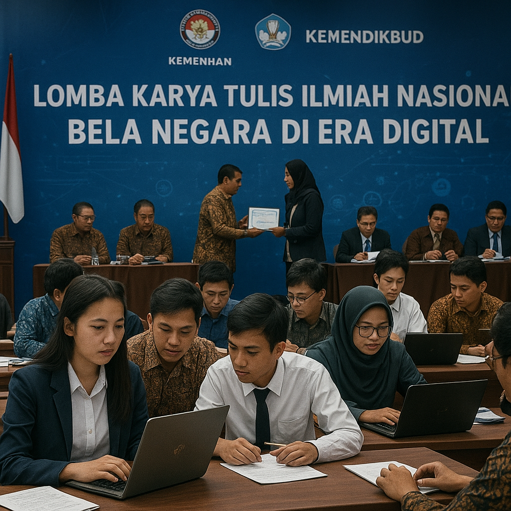 Kemenhan dan Kemendikbud Gelar Lomba Karya Tulis Ilmiah Bert...