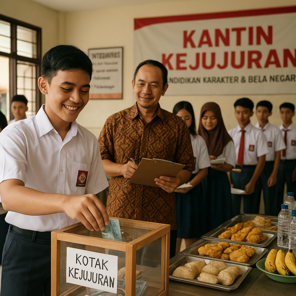 Revitalisasi Kantin Kejujuran sebagai Media Pendidikan Karak...