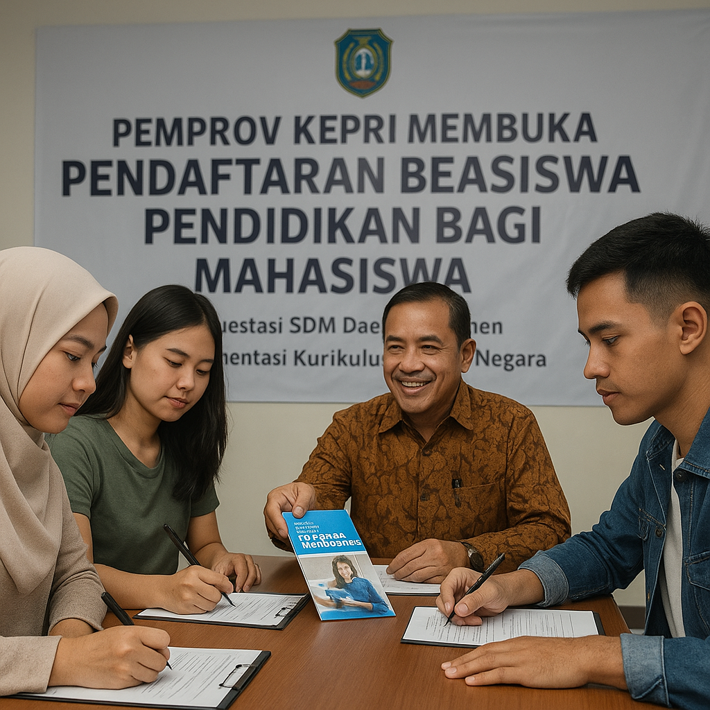 Pemprov Kepri buka pendaftaran beasiswa pendidikan bagi maha...