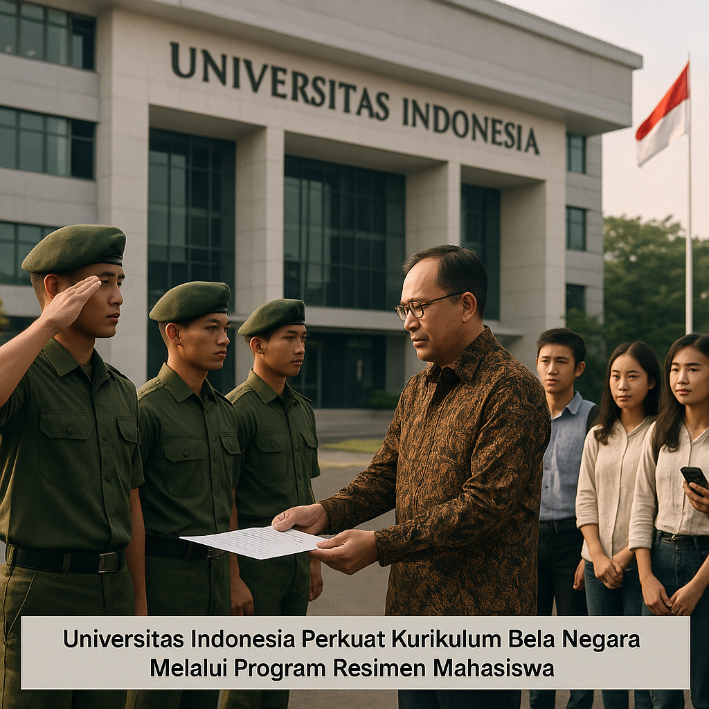 Universitas Indonesia Perkuat Kurikulum Bela Negara Melalui...