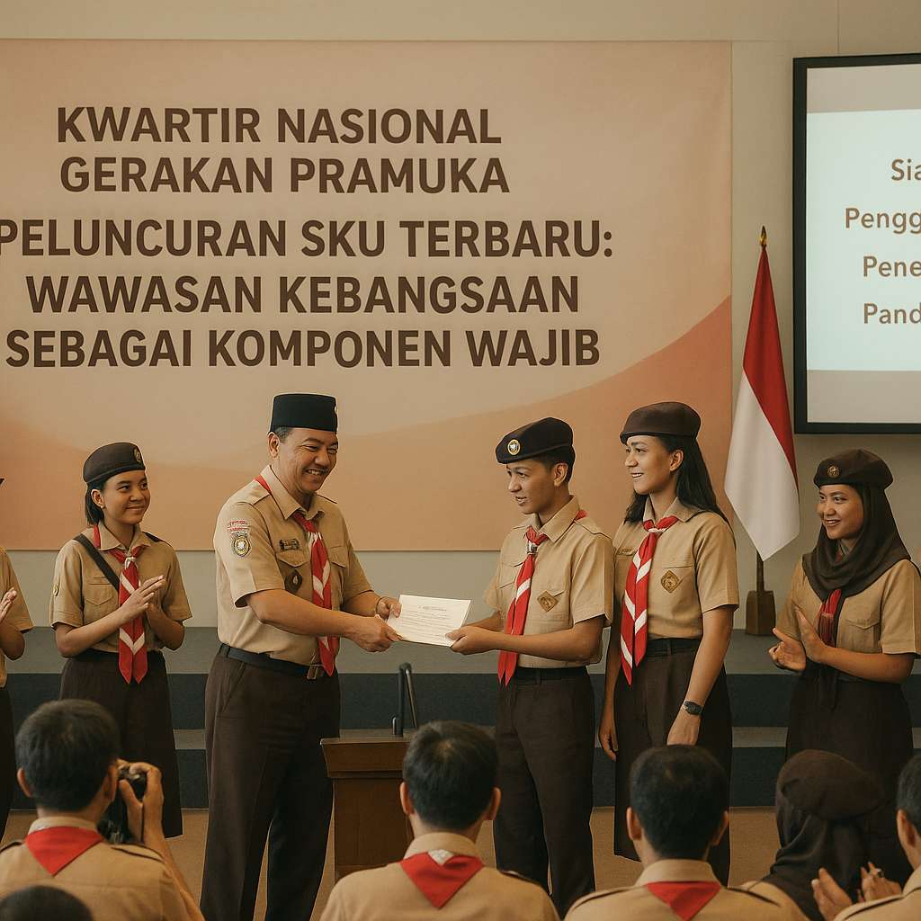 Kwartir Nasional Gerakan Pramuka Luncurkan SKU Terbaru denga...