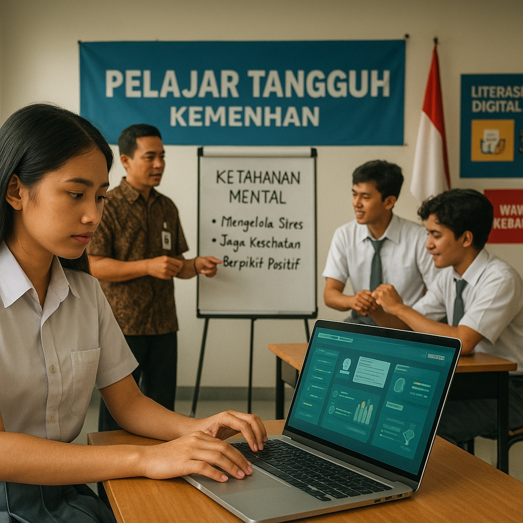 Siswa SMA Ikuti Program 'Pelajar Tangguh' dari Kemenhan, Fok...