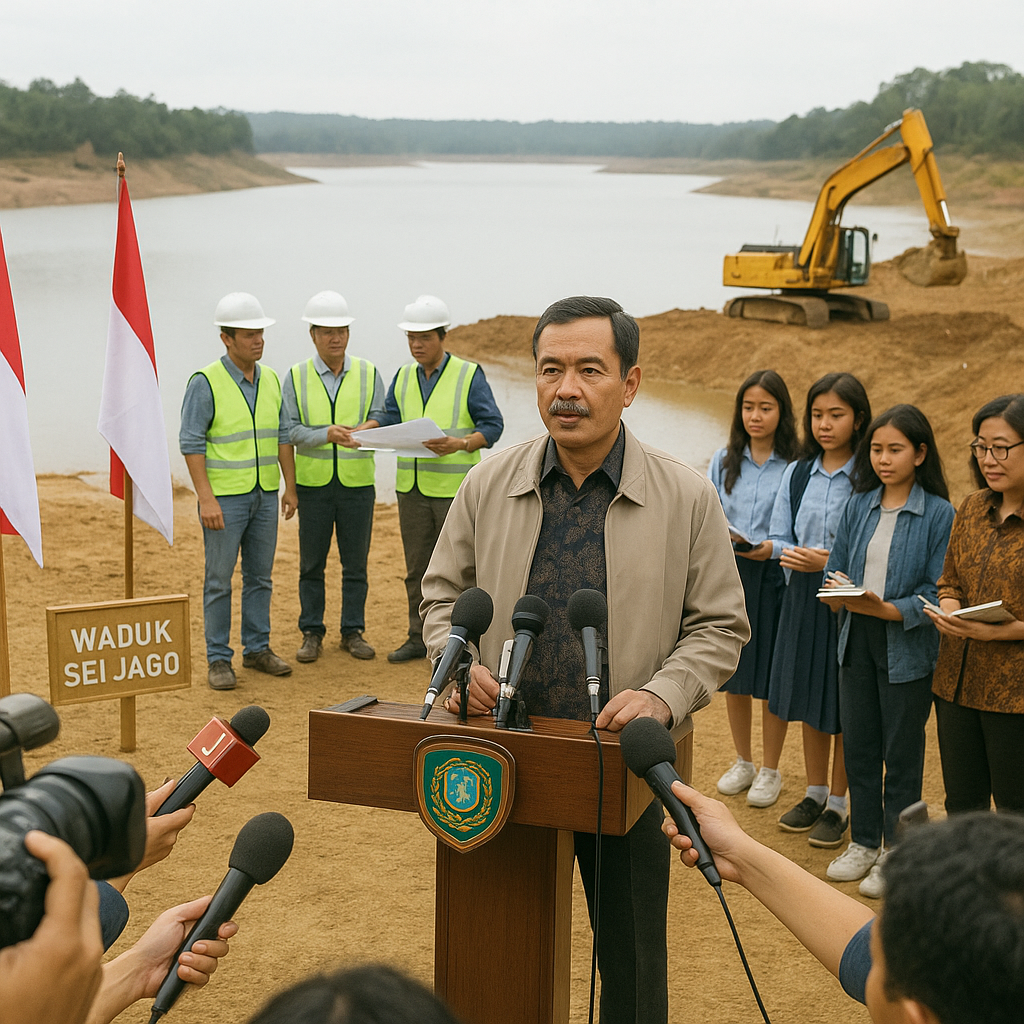 Wagub Kepri sebut waduk Sei Jago di Bintan harus direhabilit...