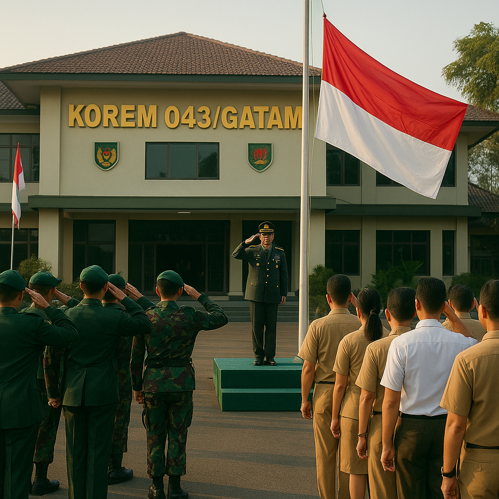 Pupuk Disiplin, Nasionalisme, dan Dedikasi, Prajurit dan PNS...
