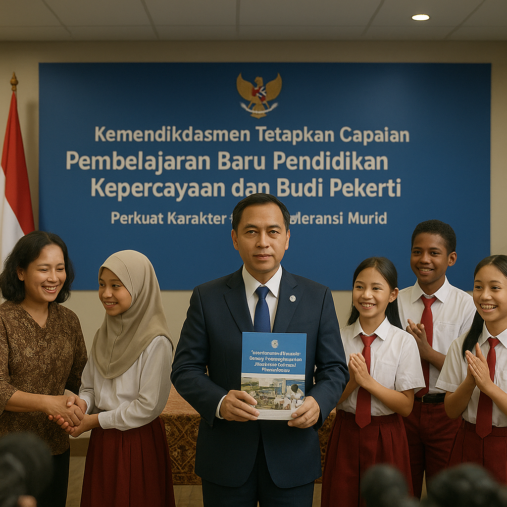 Kemendikdasmen Tetapkan Capaian Pembelajaran Baru Pendidikan...