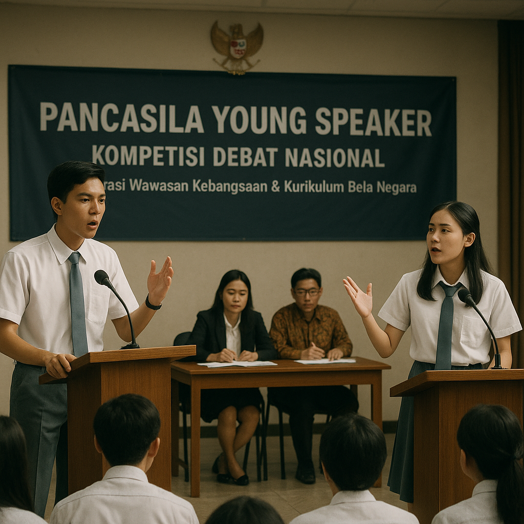 Literasi Wawasan Kebangsaan melalui Kompetisi Debat Nasional...
