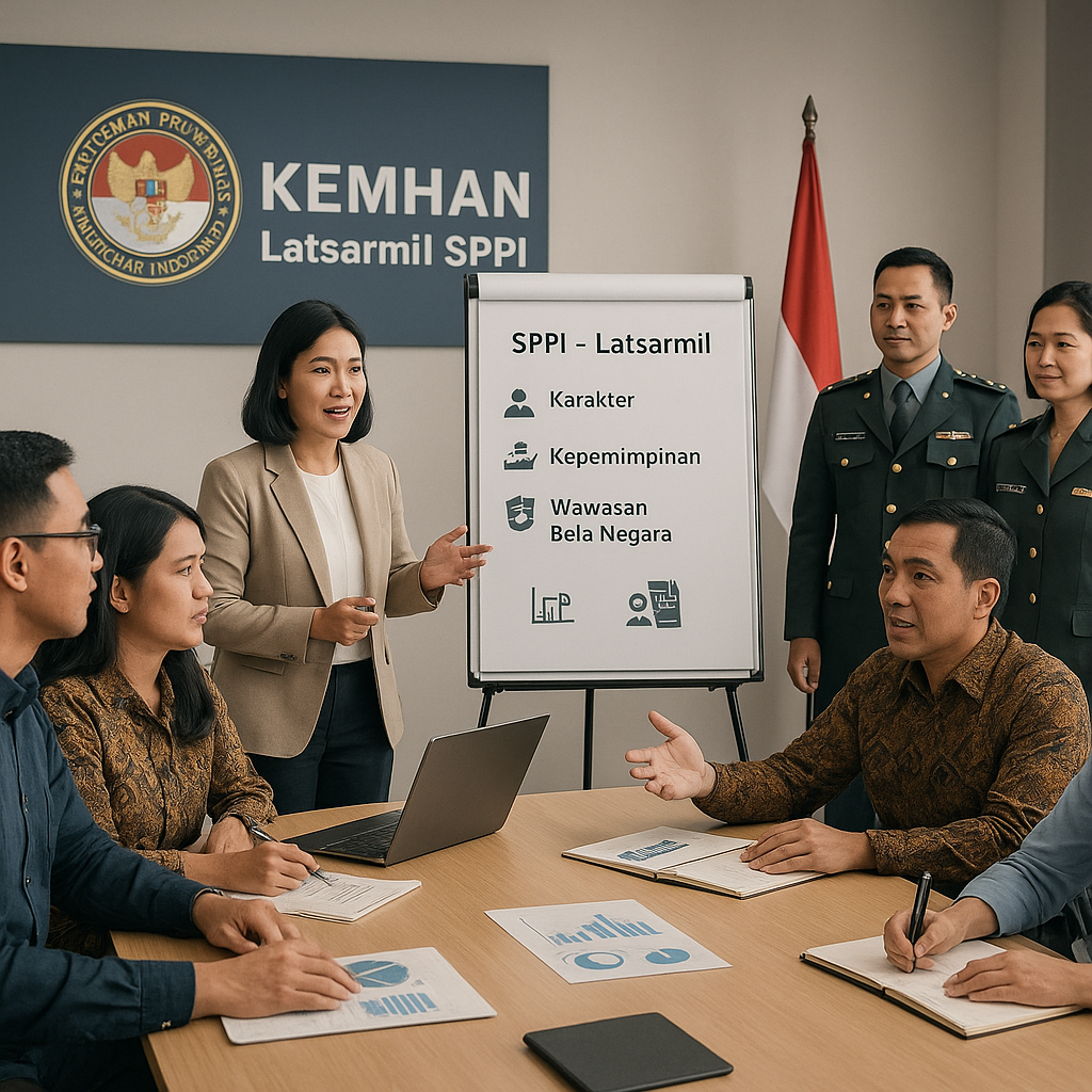 Kemhan Tegaskan Latsarmil SPPI Fokus Bentuk Karakter, Bukan...