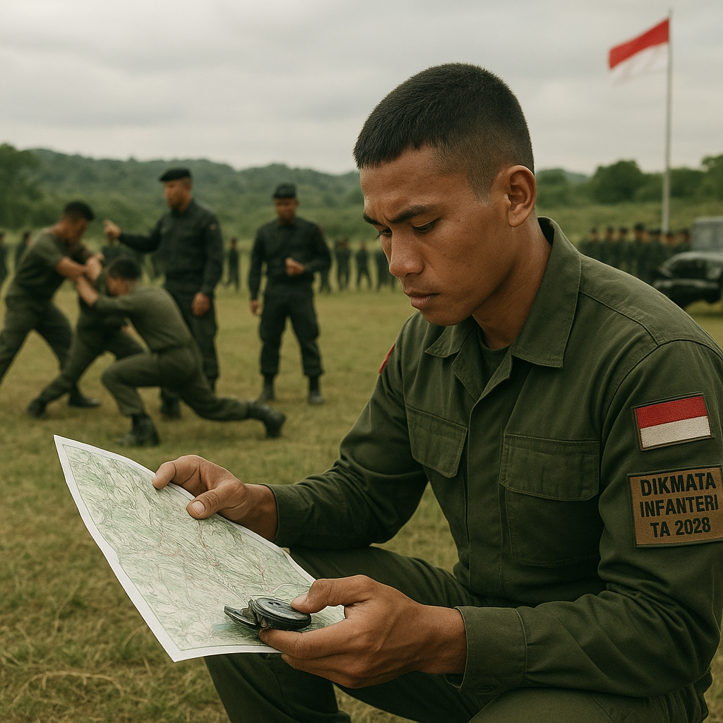 Garda Terdepan Bangsa, 1.584 Siswa Dikmata Infanteri TA 2026...