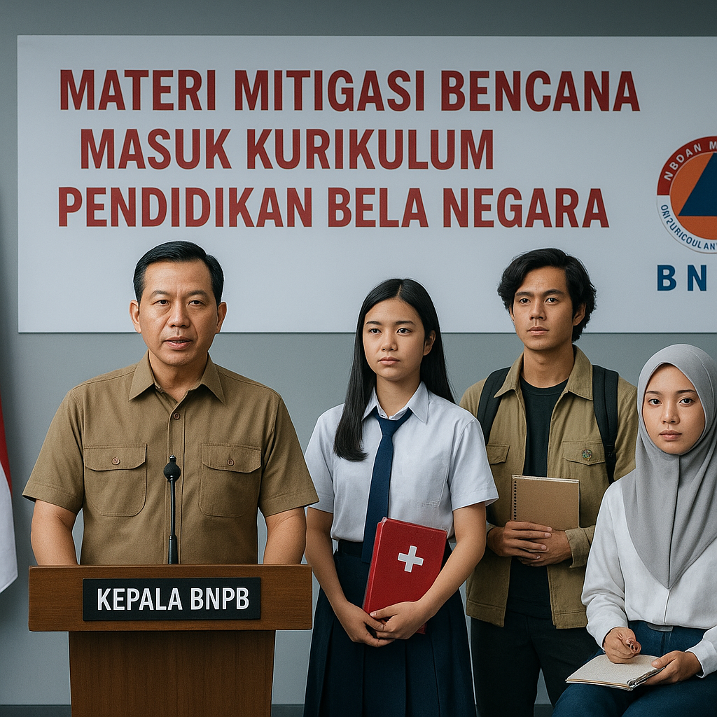 Kepala BNPB: Materi Mitigasi Bencana Masuk Kurikulum Pendidi...