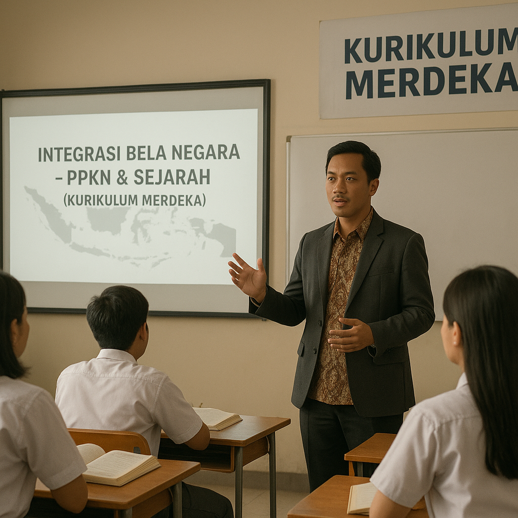 Kurikulum Bela Negara Diintegrasikan dalam Mata Pelajaran PP...