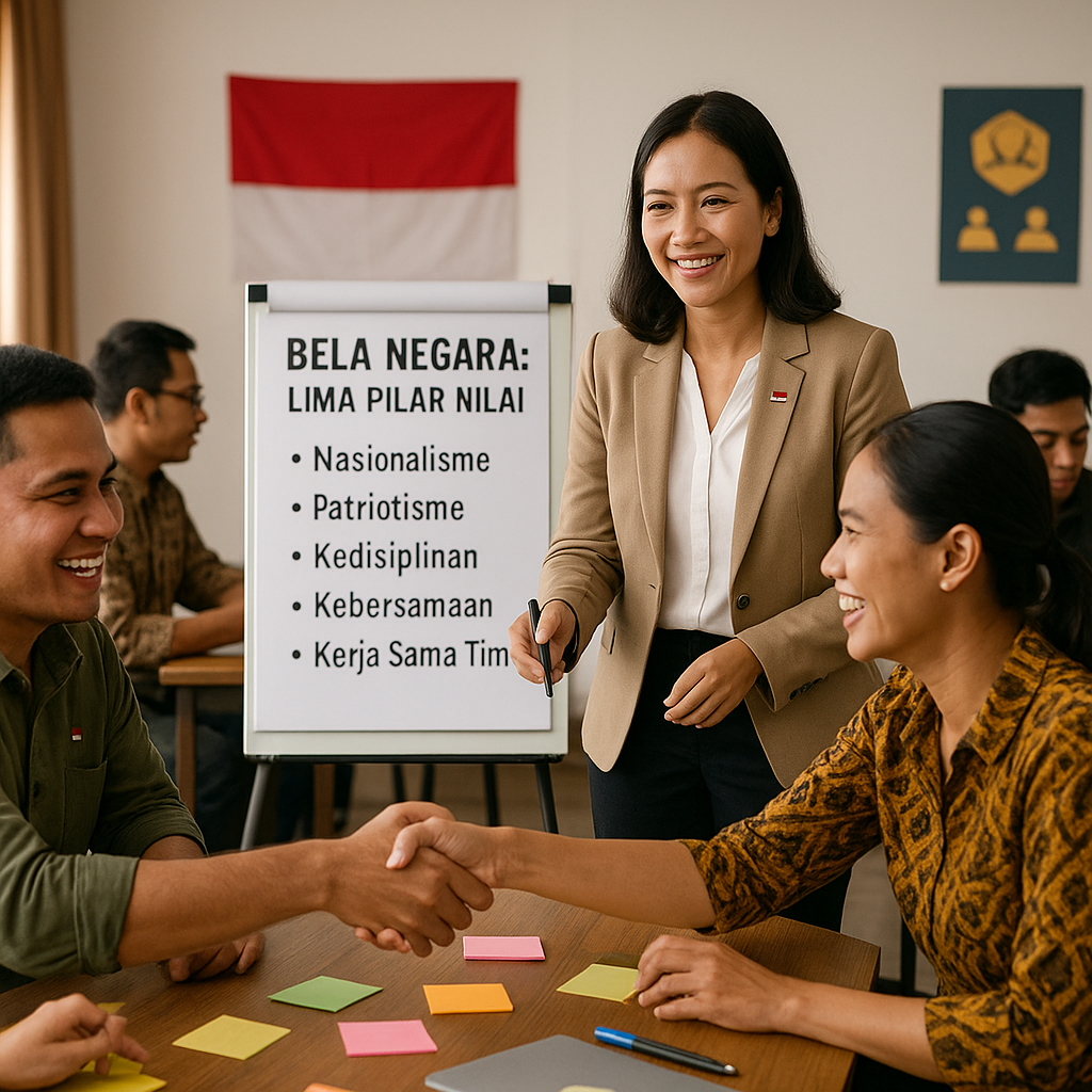 Penekanan Baru: Bela Negara Fokus pada Nilai, Bukan Rutinita...
