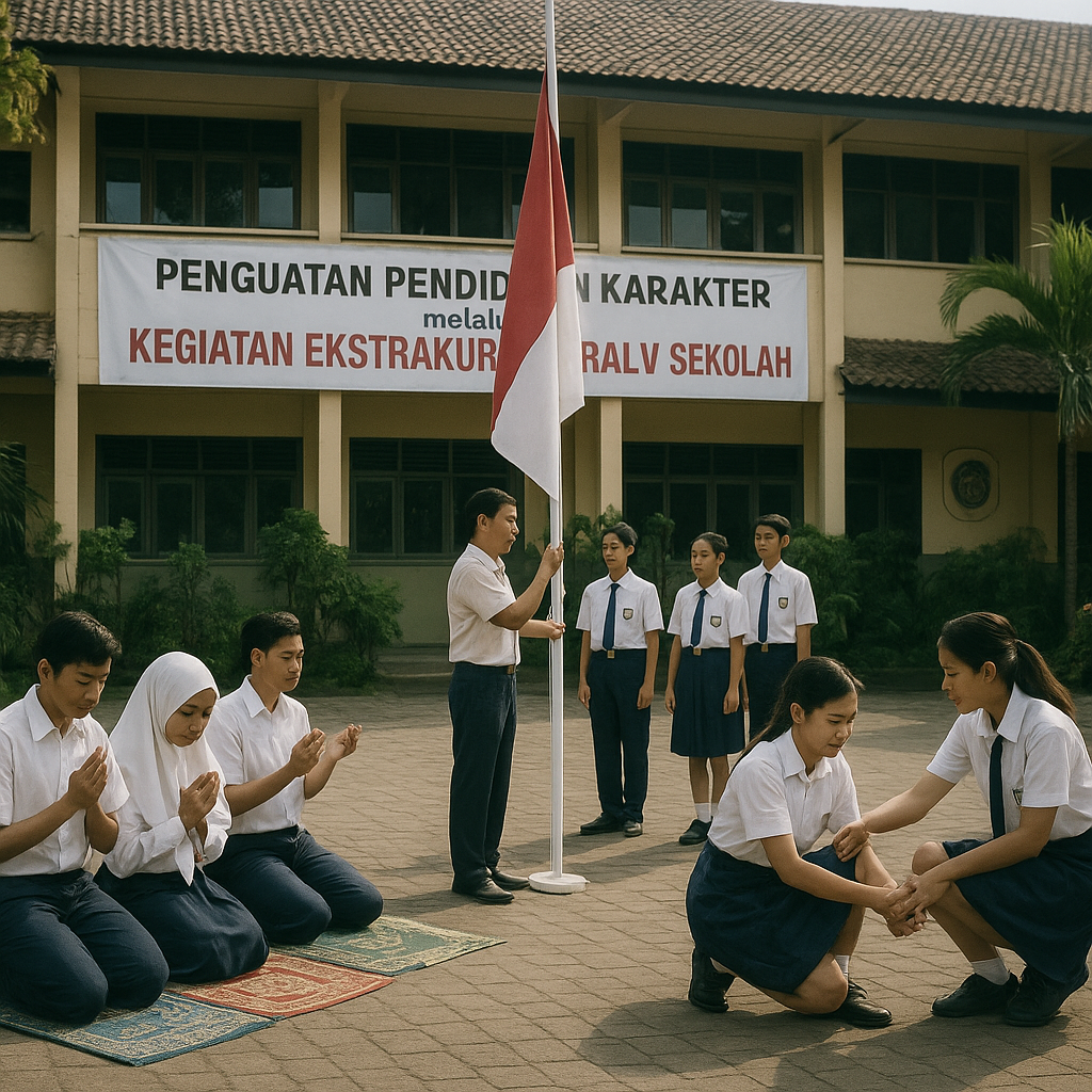 Penguatan Pendidikan Karakter melalui Kegiatan Ekstrakurikul...