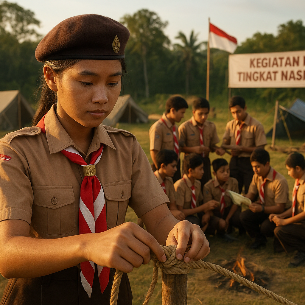 Kegiatan Pramuka Tingkat Nasional 2026 Fokus pada Pendidikan...