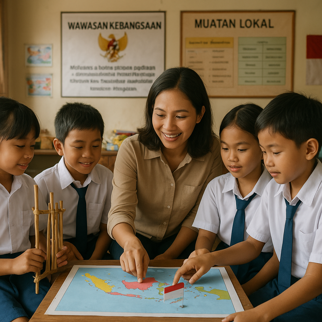 Integrasi Wawasan Kebangsaan dalam Kurikulum Muatan Lokal Se...