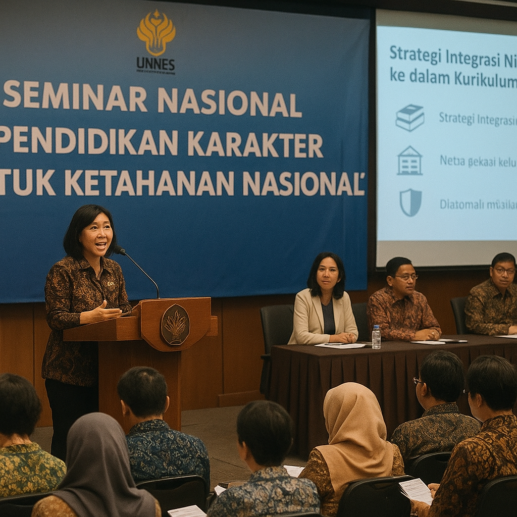 Unnes Gelar Seminar Nasional 'Pendidikan Karakter untuk Keta...