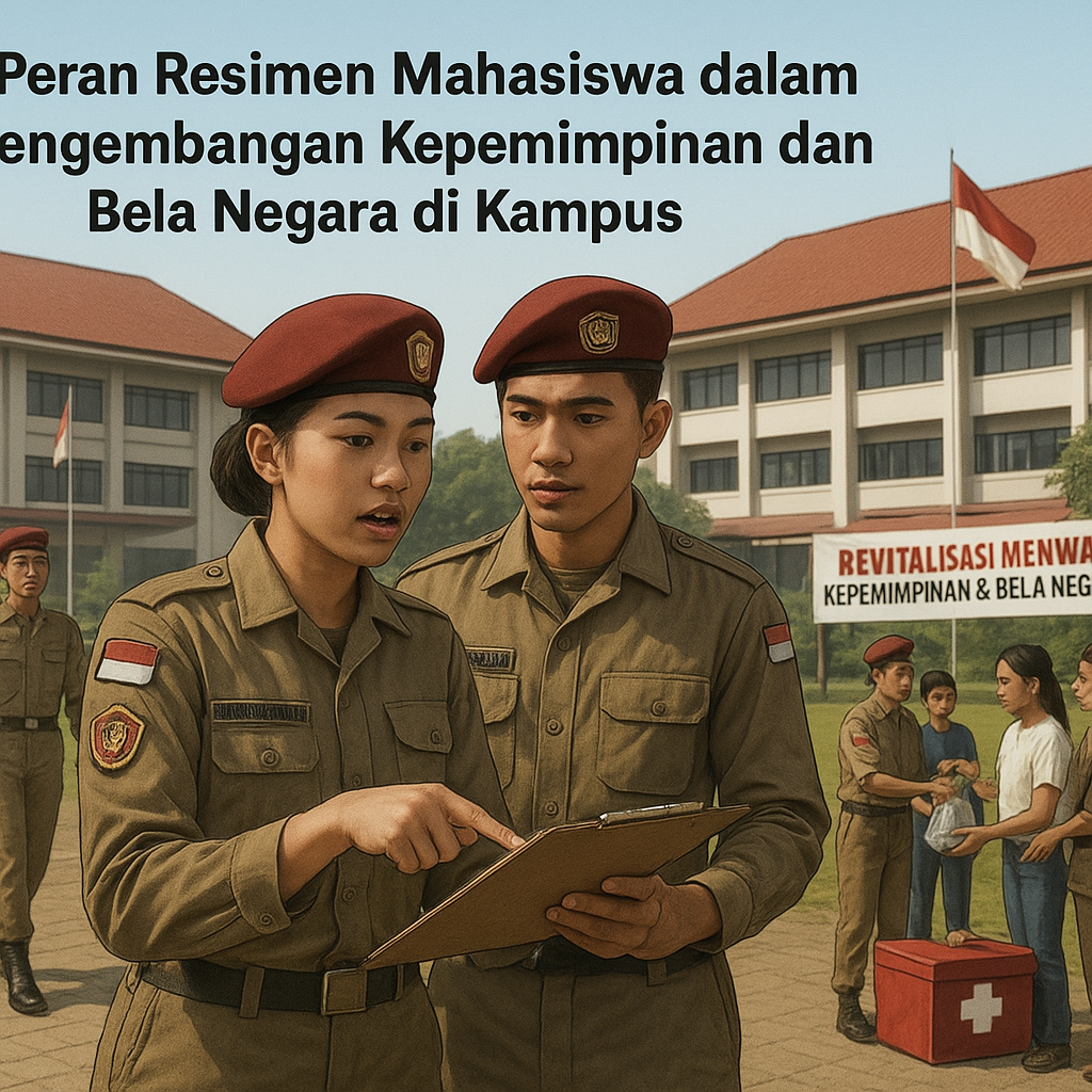 Peran Resimen Mahasiswa dalam Pengembangan Kepemimpinan dan...