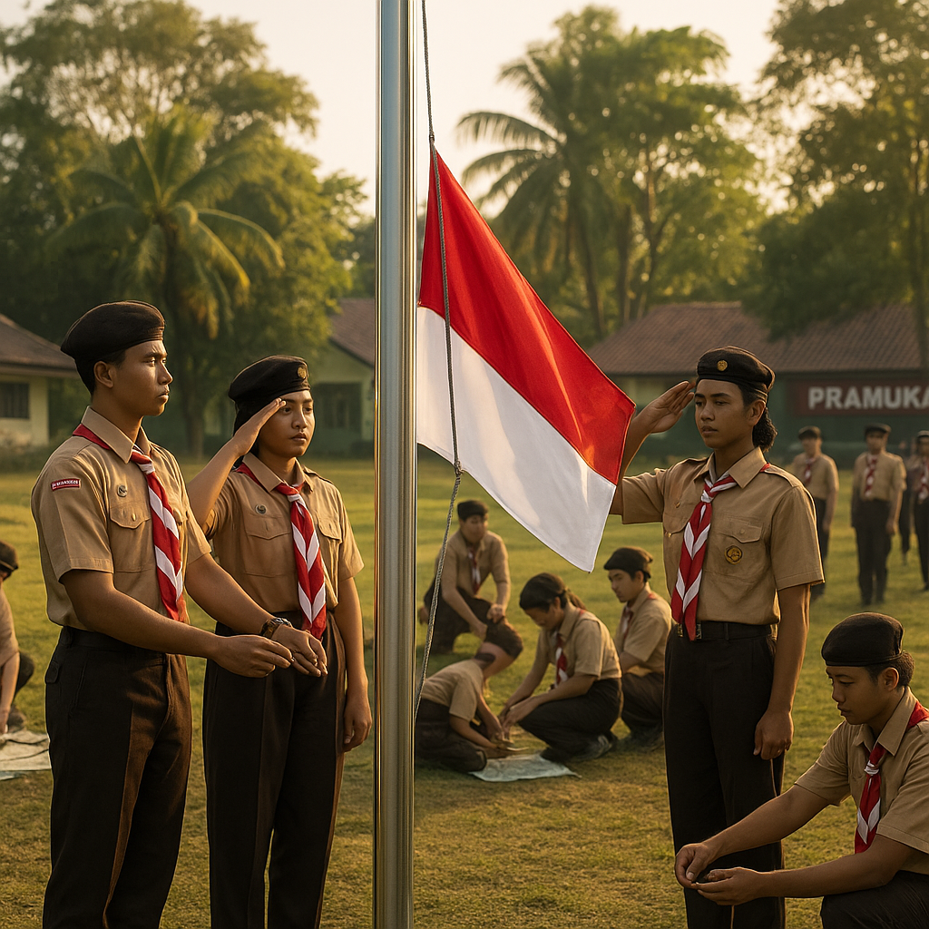 Peningkatan Peran Pramuka dalam Membangun Karakter dan Bela...