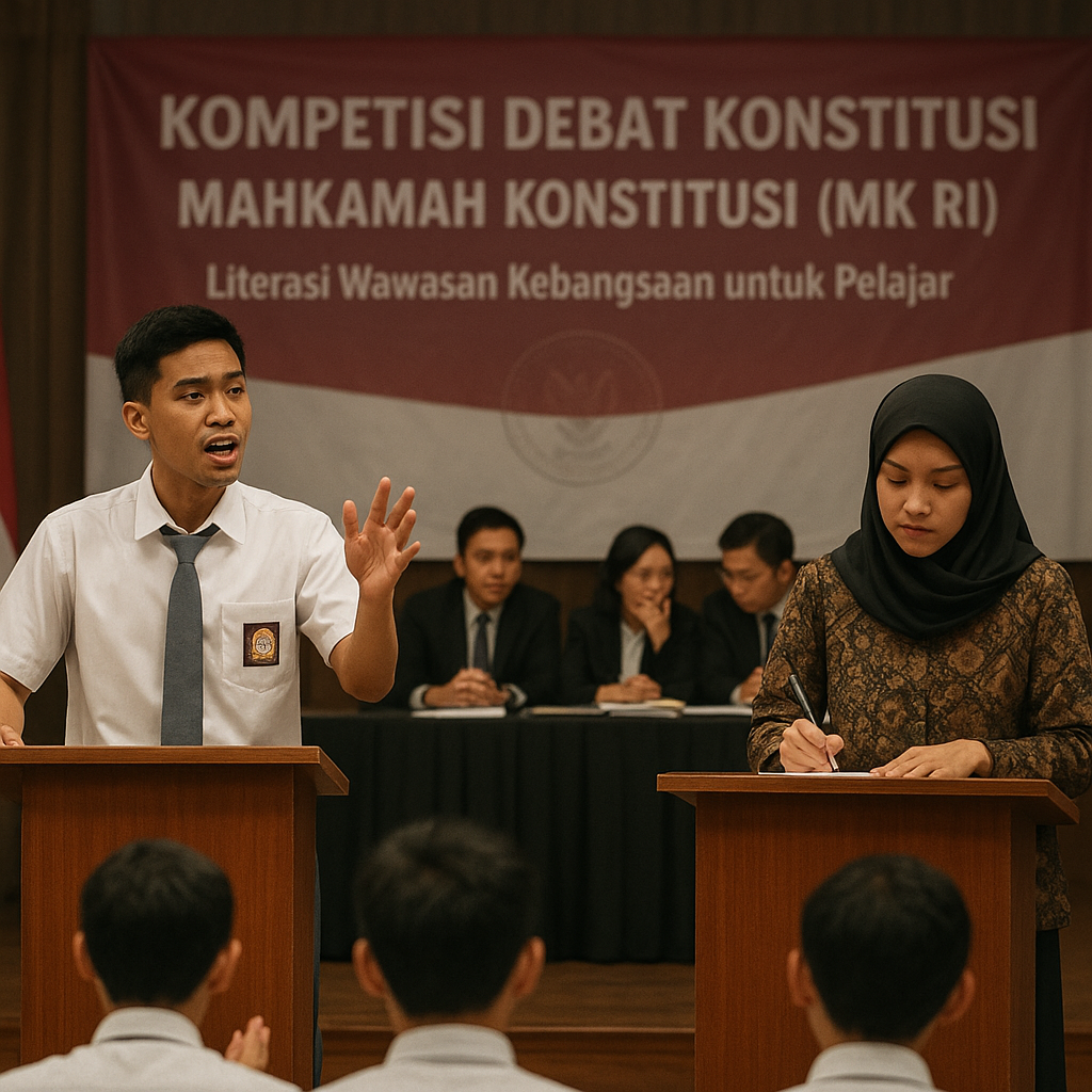 Literasi Wawasan Kebangsaan Melalui Kompetisi Debat Konstitu...