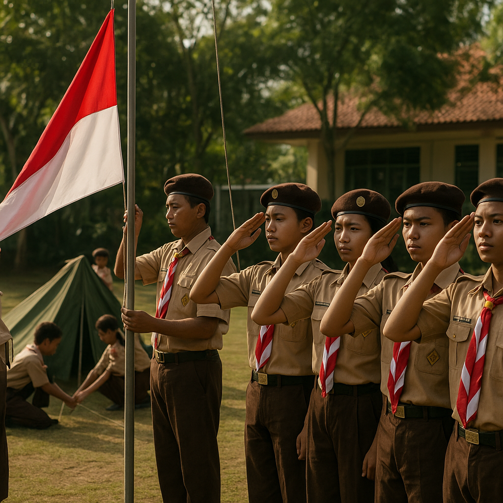 Pramuka sebagai Wahana Pembentukan Karakter dan Bela Negara...
