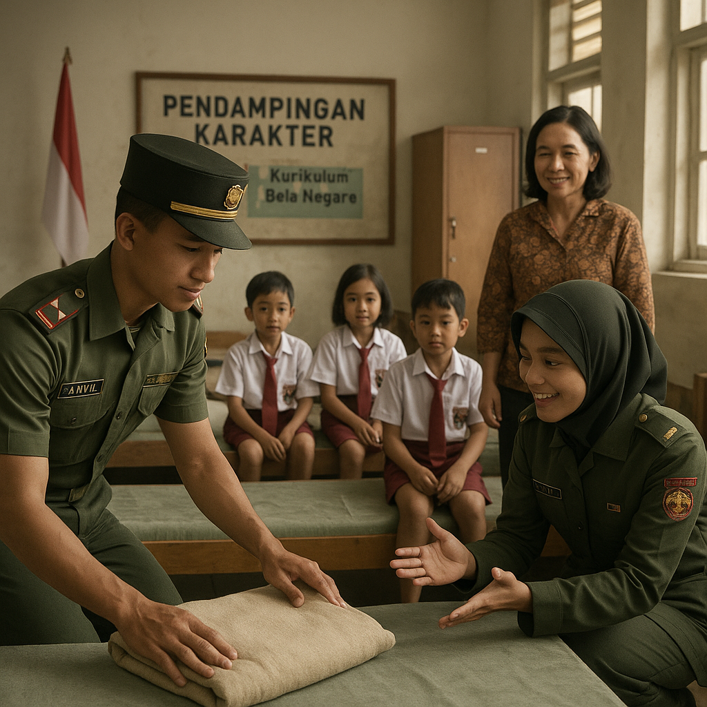 Kehadiran Taruna Akmil di Sekolah Rakyat Bersifat Pendamping...