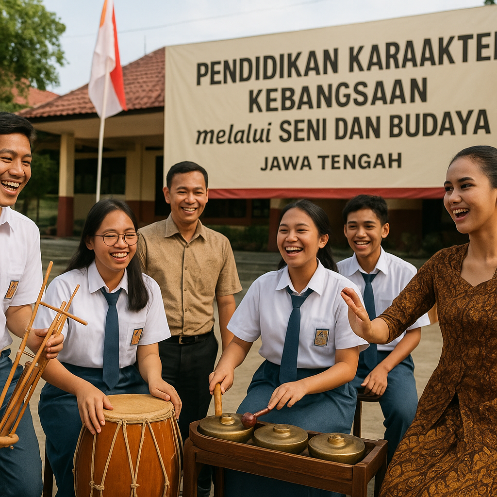 Pendidikan Karakter Kebangsaan Melalui Seni dan Budaya Dilun...