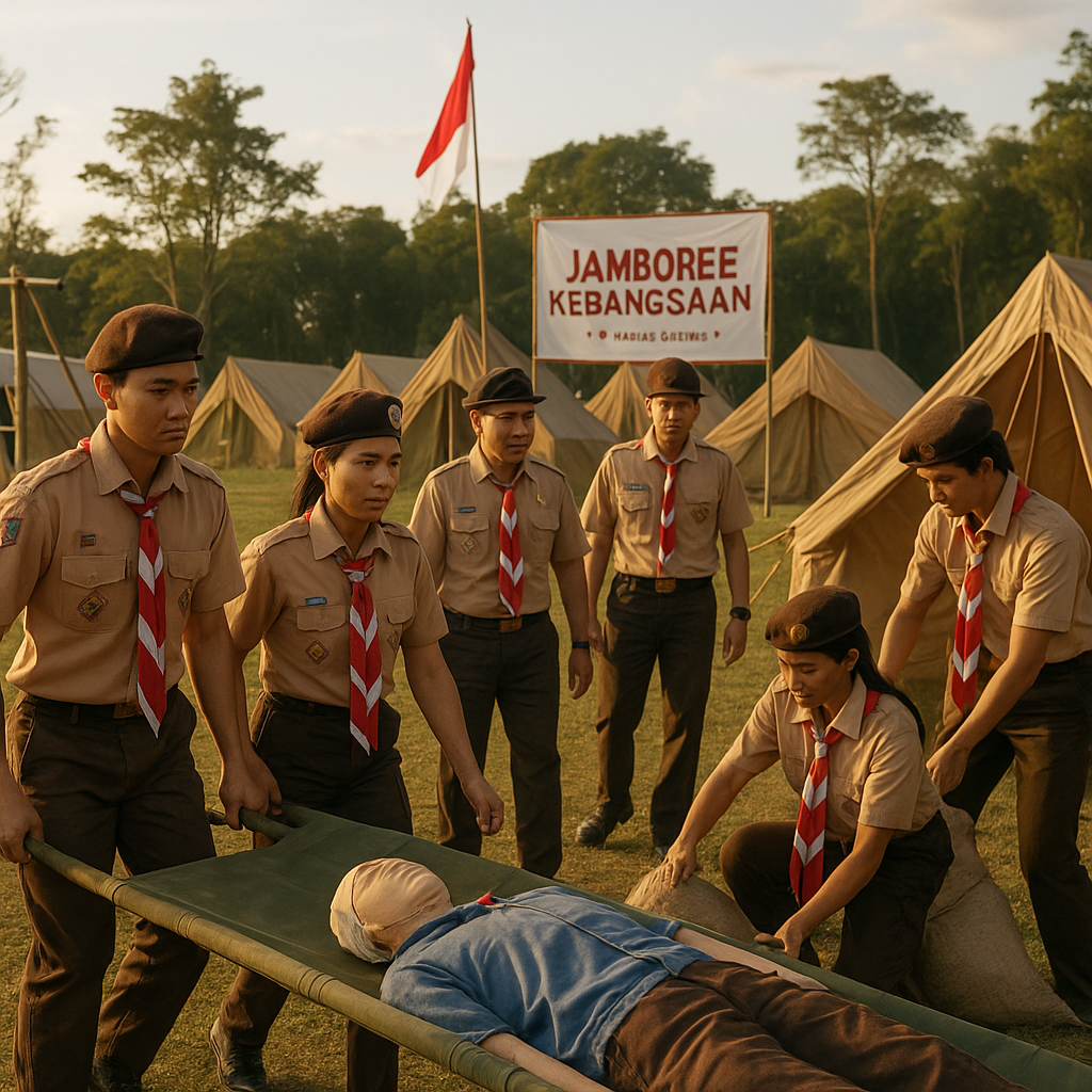 Pramuka Penegak Gelar Jamboree Kebangsaan, Fokus pada Ketaha...