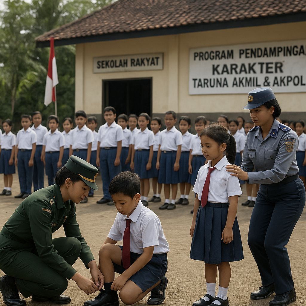 Tak Hanya Belajar, Siswa Sekolah Rakyat Bakal Digembleng Tar...