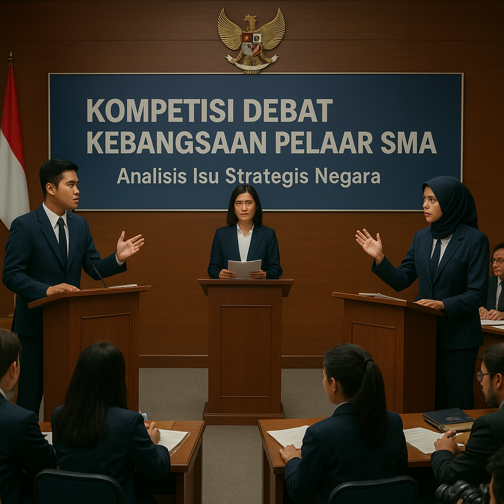Kompetisi Debat Kebangsaan Pelajar SMA Ajak Generasi Muda An...