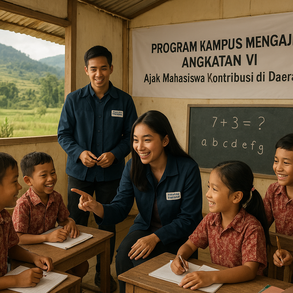 Program 'Kampus Mengajar' Angkatan VI Dibuka, Ajak Mahasiswa...