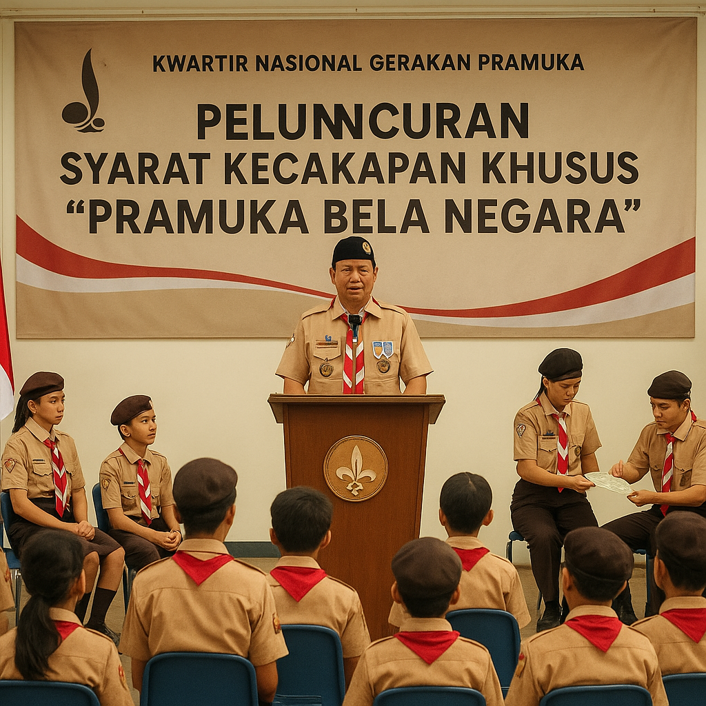 Kwartir Nasional Gerakan Pramuka Luncurkan Syarat Kecakapan...