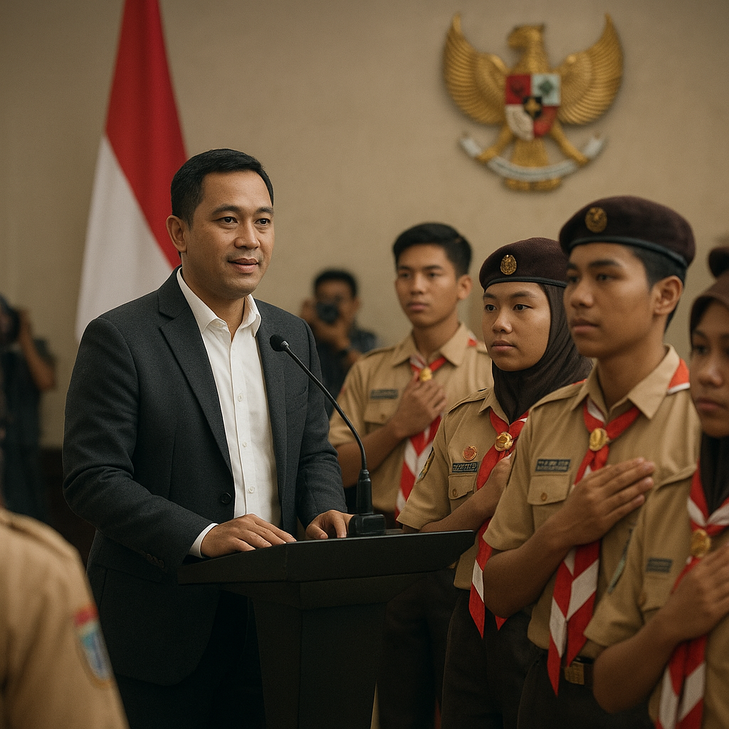 Deputi Polhukam: Generasi Muda dan Pramuka Harus Diperkuat N...