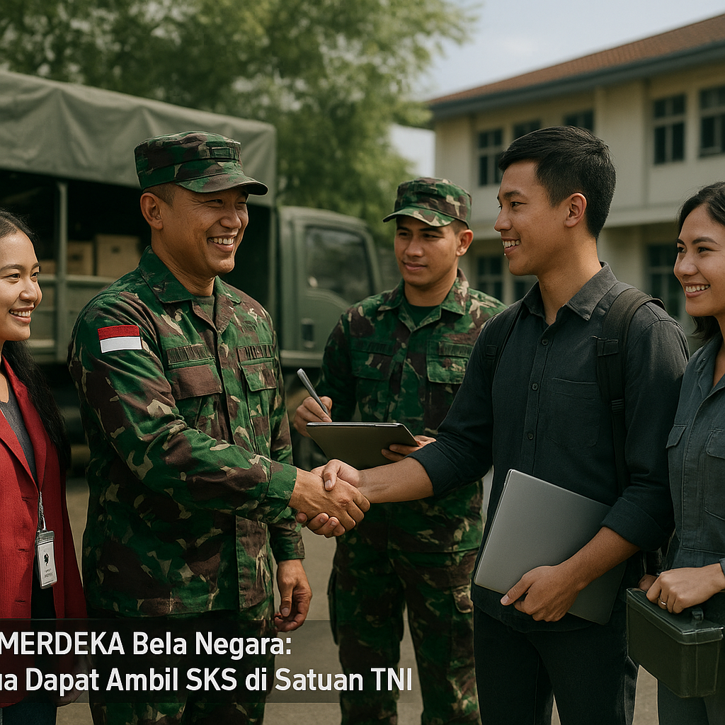 Kampus Merdeka Bela Negara: Mahasiswa Dapat Ambil SKS di Sat...