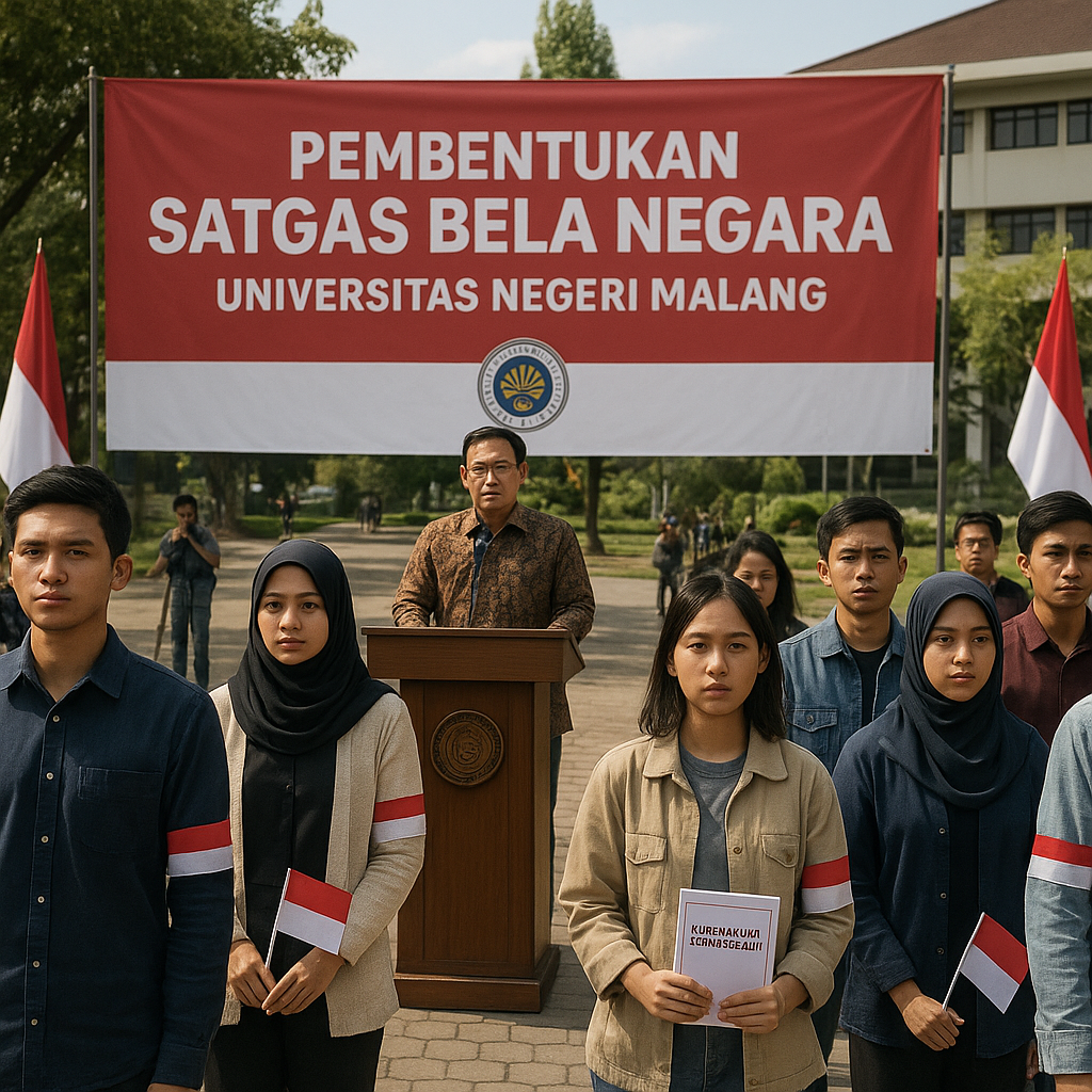 Pembentukan Satgas Bela Negara di Kampus Universitas Negeri...