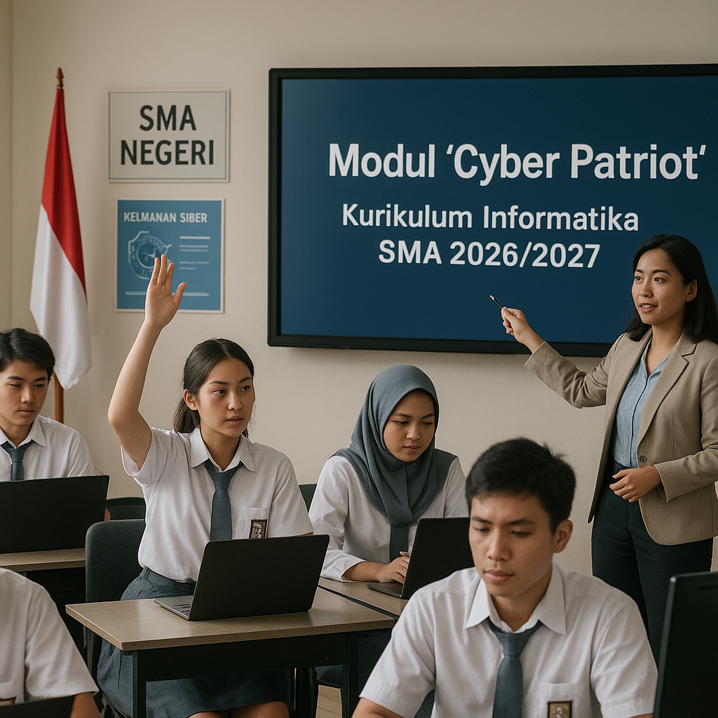 Integrasi Modul 'Cyber Patriot' ke dalam Kurikulum Informati...