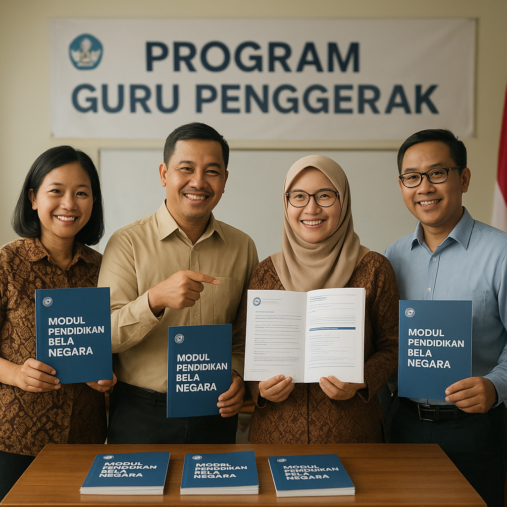 Program 'Guru Penggerak' Diberi Modul Khusus Pendidikan Bela...