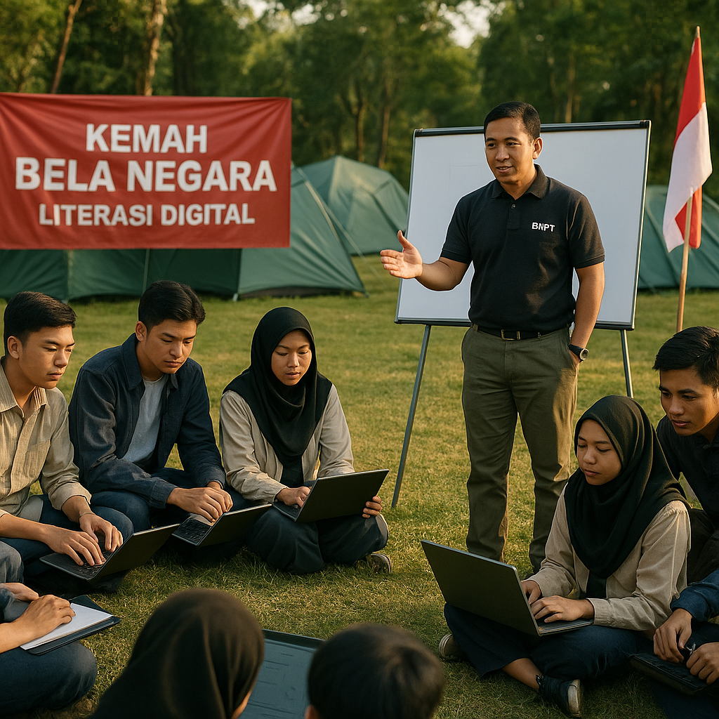 BNPT Perkuat Literasi Digital Pelajar Lewat Kemah Bela Negar...