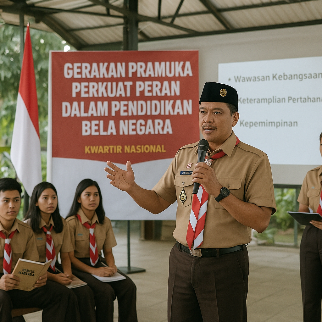 Gerakan Pramuka Perkuat Peran dalam Pendidikan Bela Negara m...