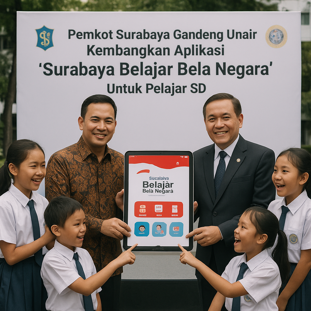 Pemkot Surabaya Gandeng Unair Kembangkan Aplikasi 'Surabaya...