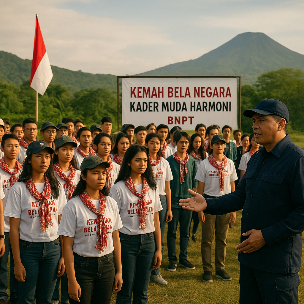 183 Pelajar dan Mahasiswa Garut Digembleng Bela Negara, BNPT...