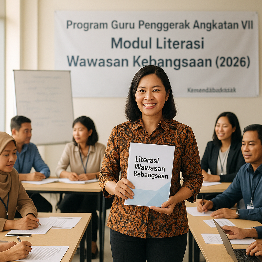 Literasi Wawasan Kebangsaan Masuk dalam Program Guru Pengger...