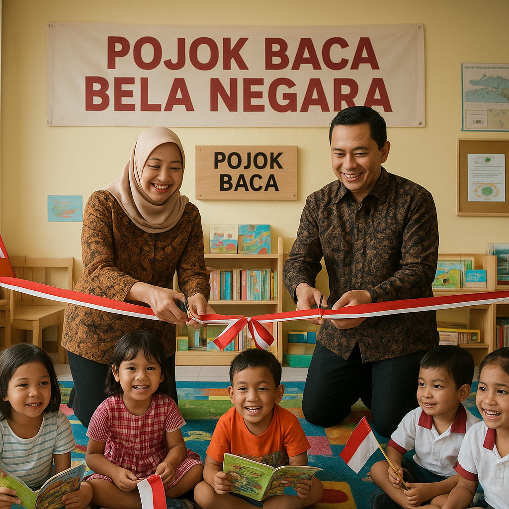 Pojok Baca Bela Negara Diresmikan di Tanjung Priok, Perkuat...