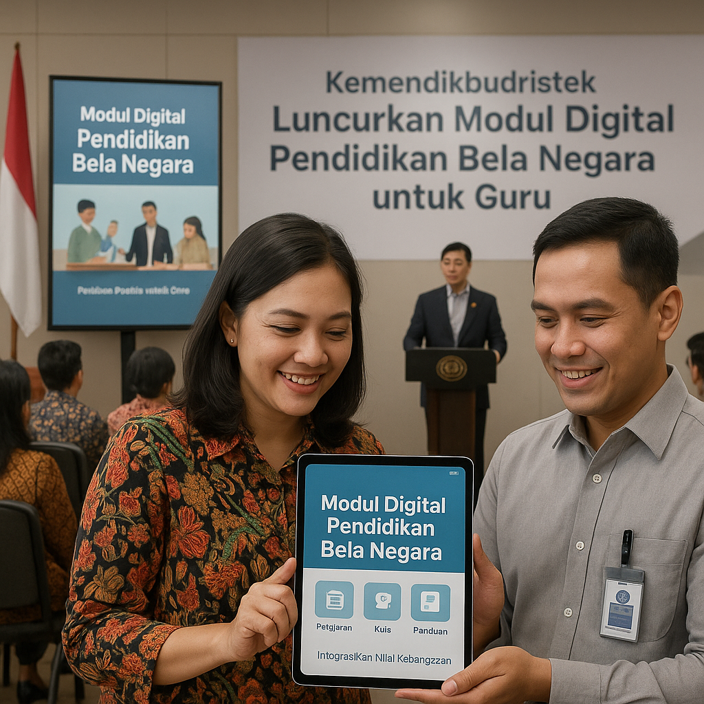 Kemendikbudristek Luncurkan Modul Digital Pendidikan Bela Ne...