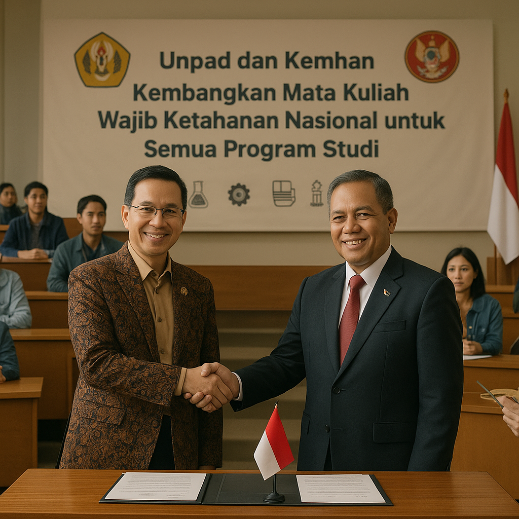 Unpad dan Kemhan Kembangkan Mata Kuliah Wajib Ketahanan Nasi...
