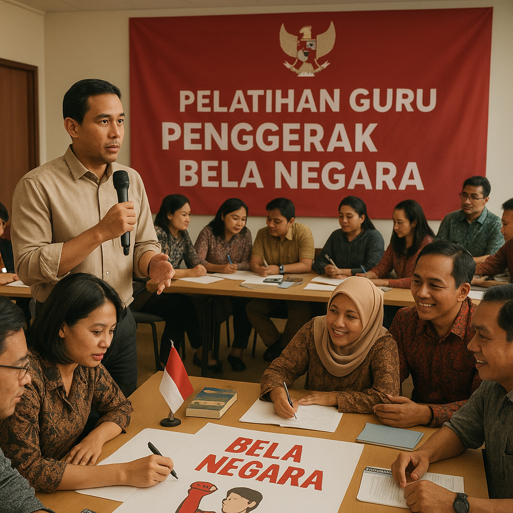 Pelatihan Guru Penggerak Bela Negara Digelar untuk Tingkatka...