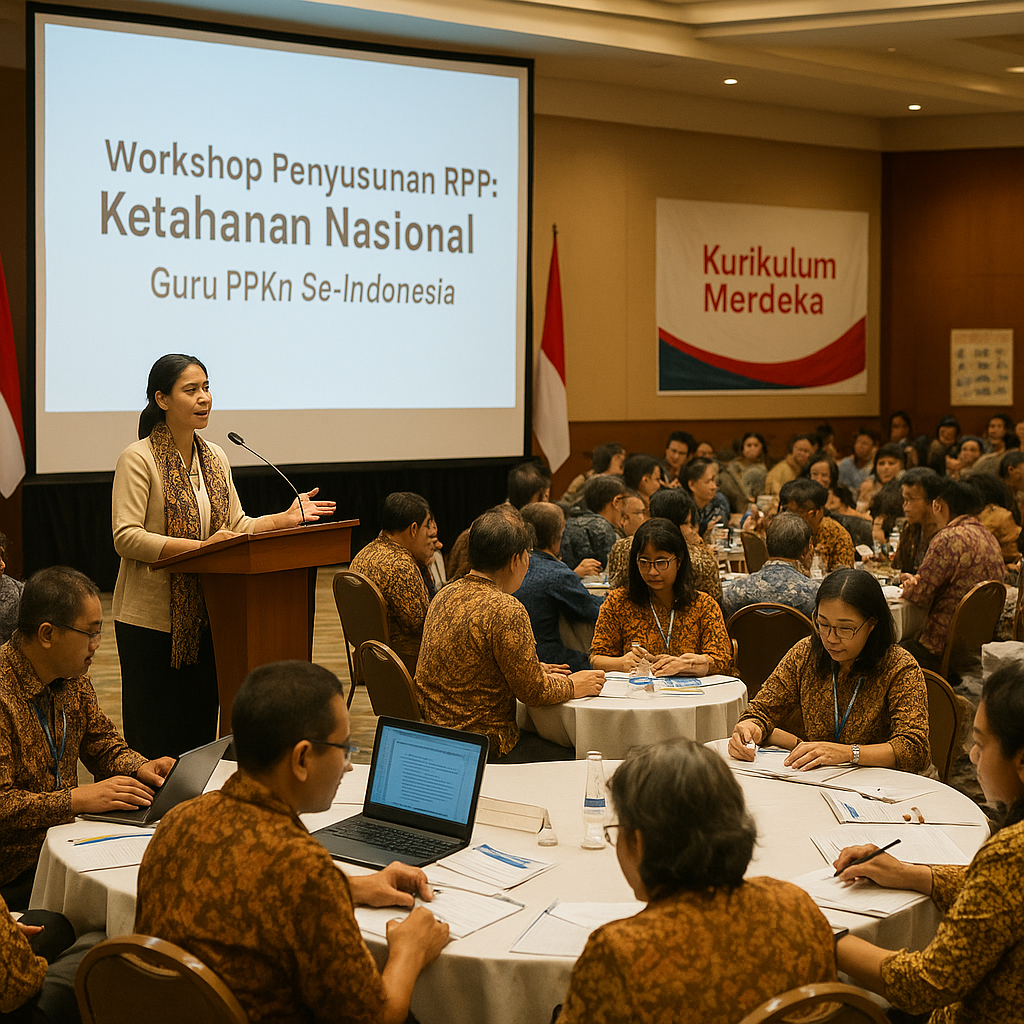 Guru PPKn Se-Indonesia Ikuti Workshop Penyusunan RPP Bertema...