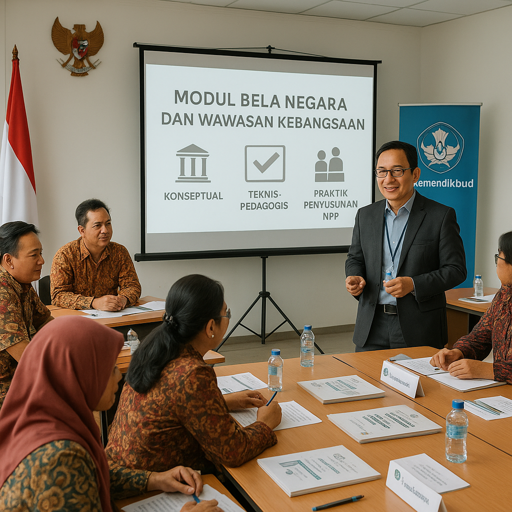 Guru Dikenalkan Modul Bela Negara dan Wawasan Kebangsaan di...