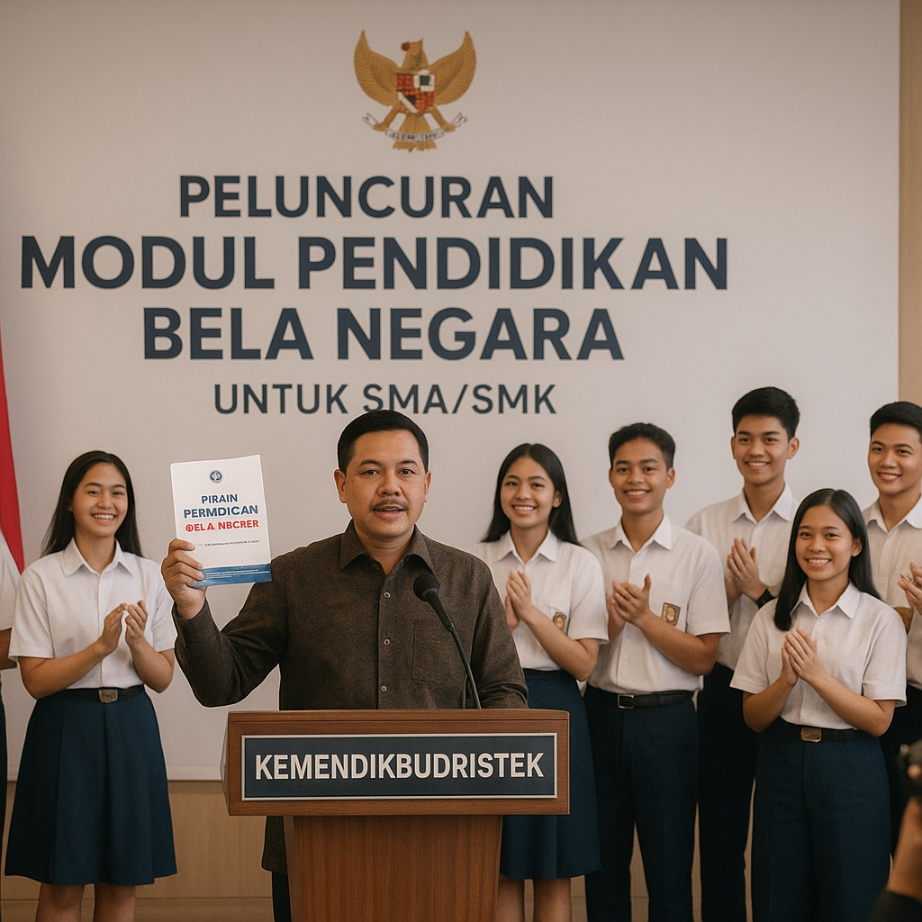 Kemendikbudristek Luncurkan Modul Pendidikan Bela Negara unt...