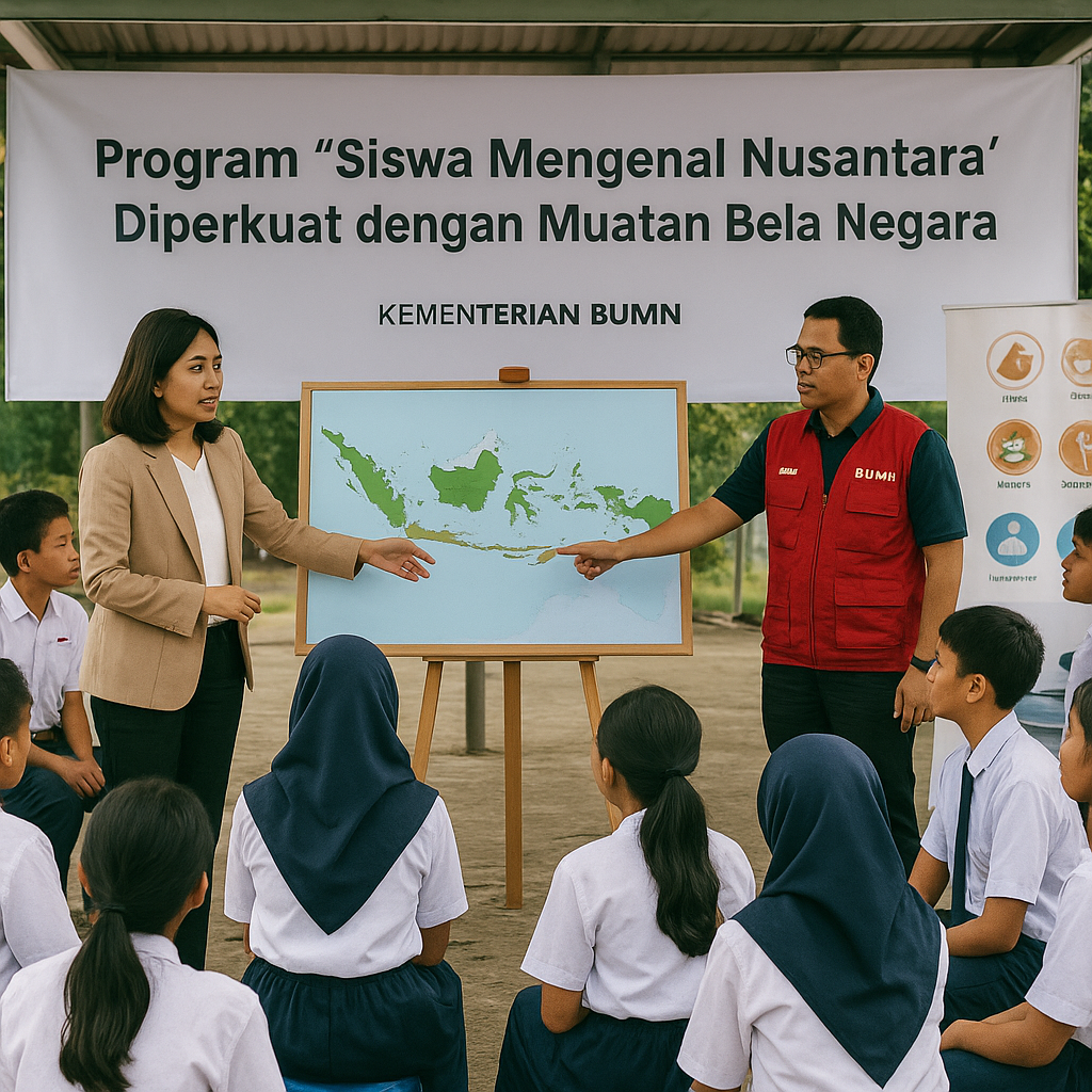 Program 'Siswa Mengenal Nusantara' Kementerian BUMN Diperkua...