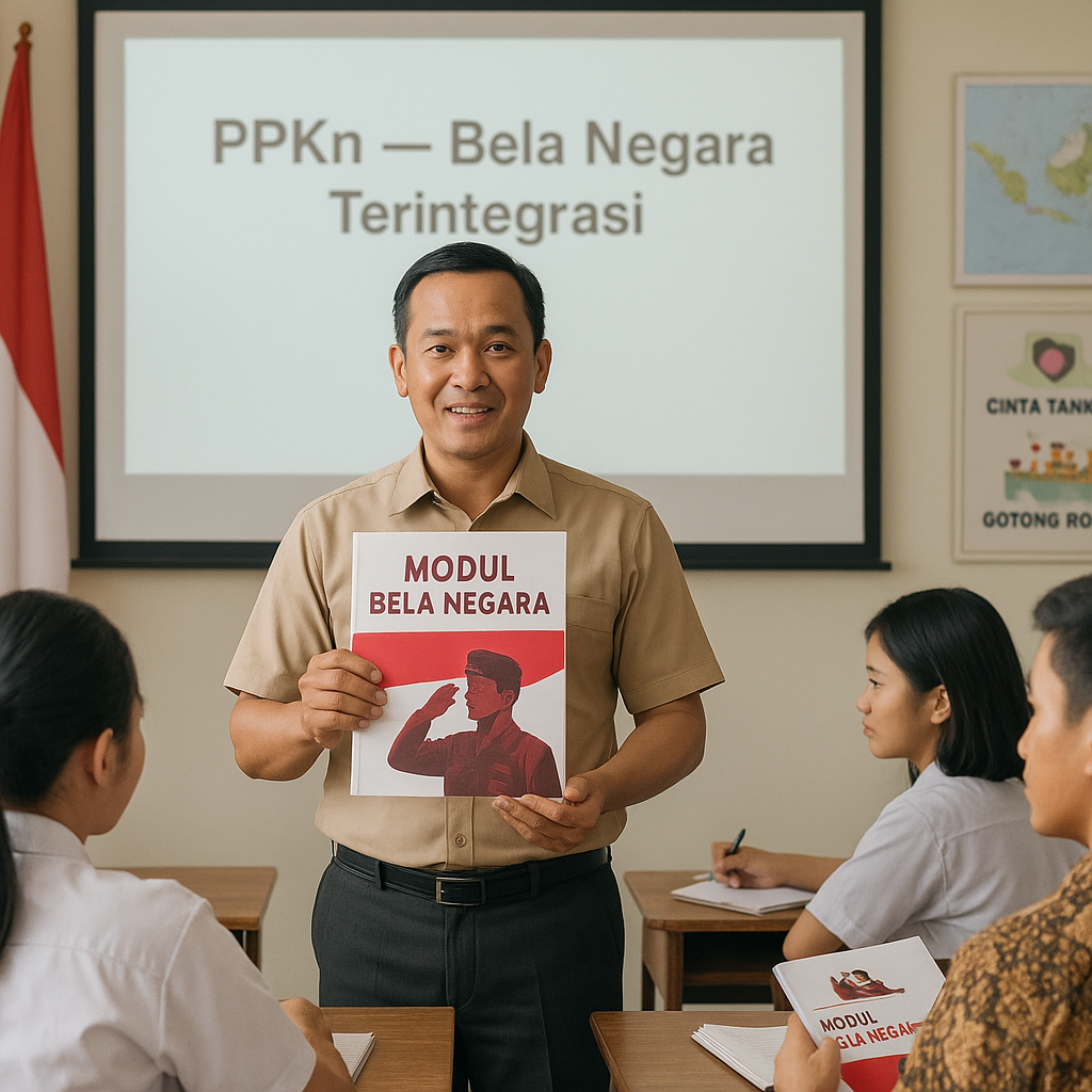 Kemendikbud Ristek Kembangkan Modul Bela Negara Terintegrasi...